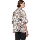 Prada Multicolor Floral Printed Shirt