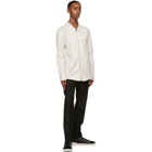 ermenegildo zegna couture White Cotton Shirt