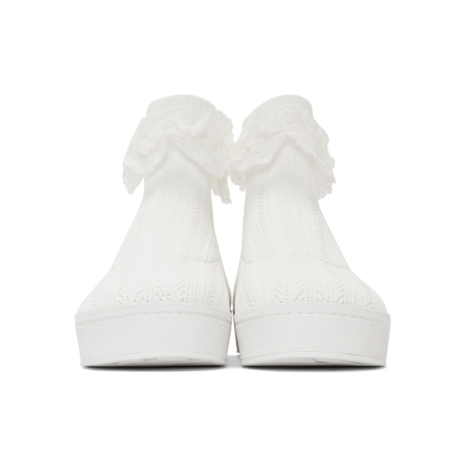 Opening Ceremony White Bobby Lace Sneakers Opening Ceremony