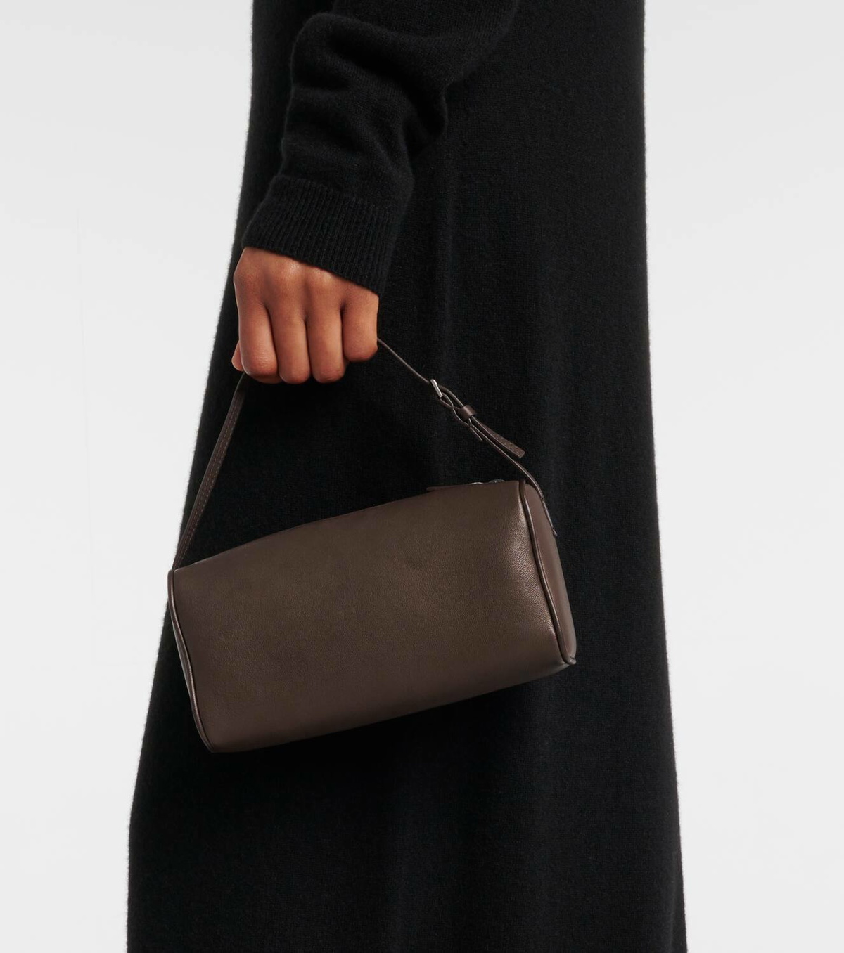 関税送料込み- THE ROW 90s レザーバッグ 90s leather shoulder bag in beige - The Row | Mytheresa