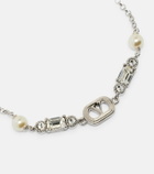 Valentino VLogo embellished chain bracelet