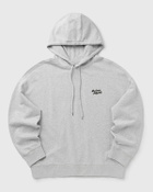 Maison Kitsune HANDWRITING OVERSIZE HOODIE Grey Mens Hoody
