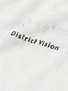 DISTRICT VISION - Sukha Logo-Print Hemp-Jersey T-Shirt - White