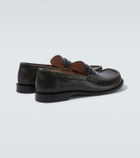 Loewe Campo leather penny loafers