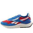 Reebok Men's CL Legacy AZ Sneakers in Blue/Red/Chalk