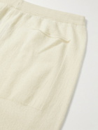 Rick Owens - Slim-Fit Tapered Boiled-Cashmere Sweatpants - Neutrals