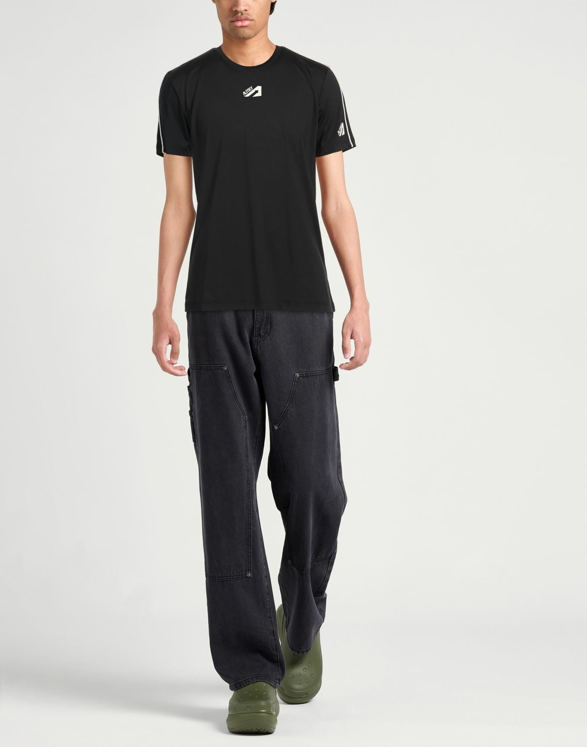 Autry Mens T-shirt in Black