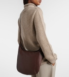 The Row N/S Izzy leather shoulder bag
