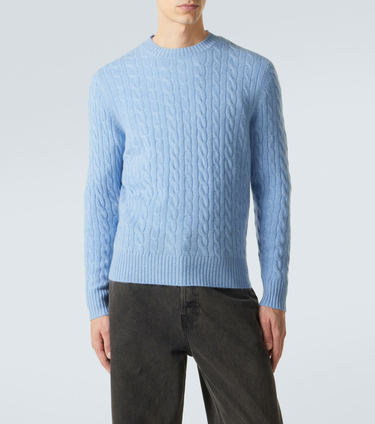 Arch4 Cable-knit cashmere sweater