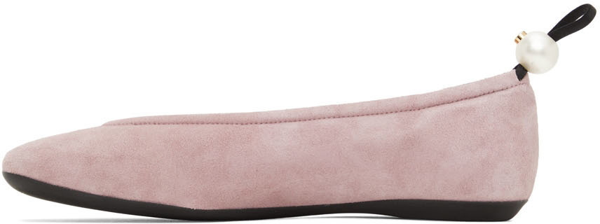 Nicholas Kirkwood Pink Casati D'Orsay Ballerina Flats