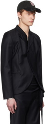 AARON ESH Black Two-Button Blazer