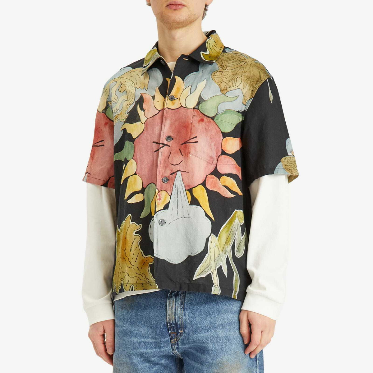 OUR LEGACY Sun Print T-Shirt アワーレガシーTシャツ 【公式通販】