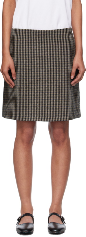 Photo: A.P.C. Brown Adelma Miniskirt