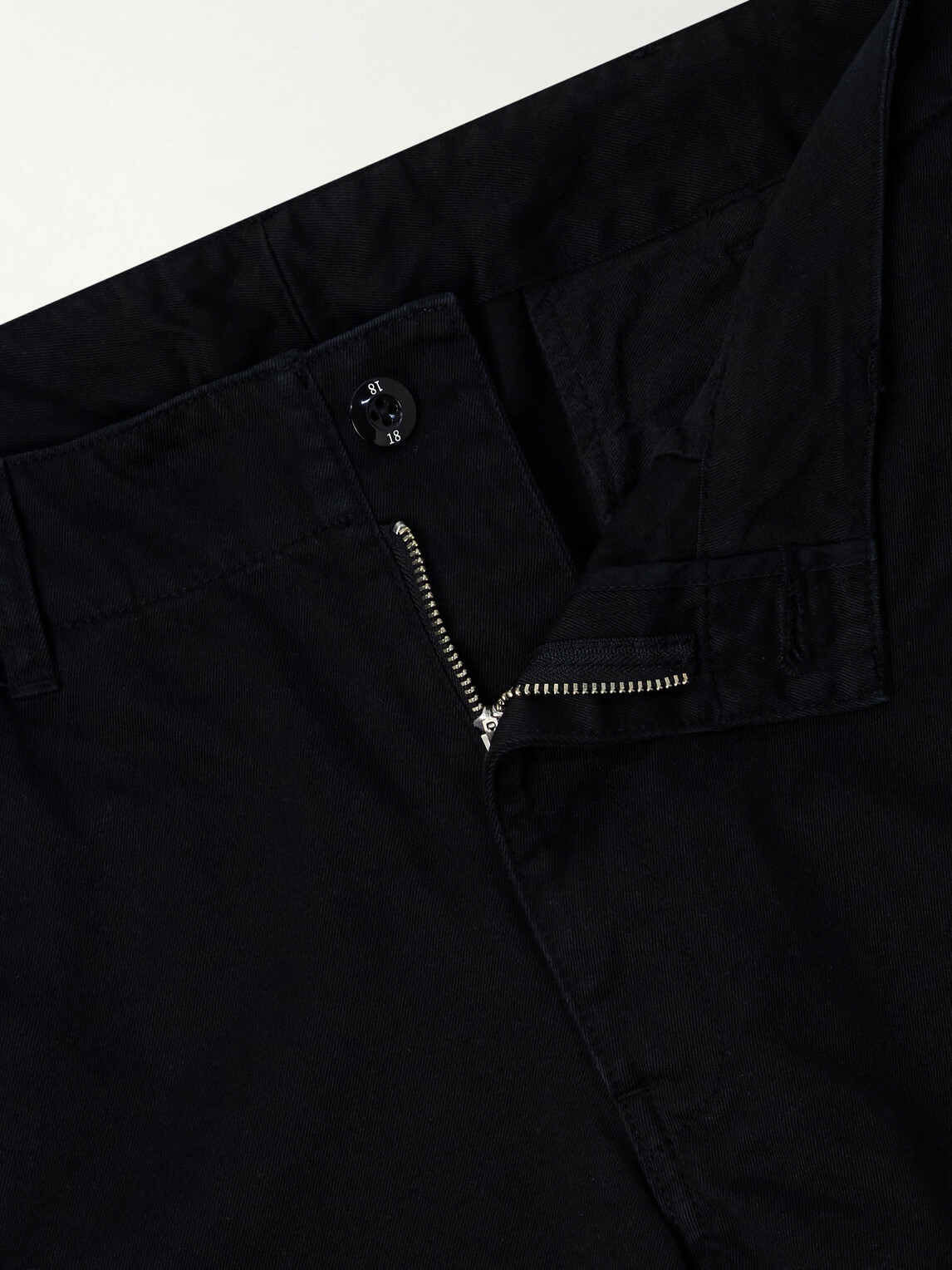 Neighborhood - Straight-Leg Cotton Chino Shorts - Black