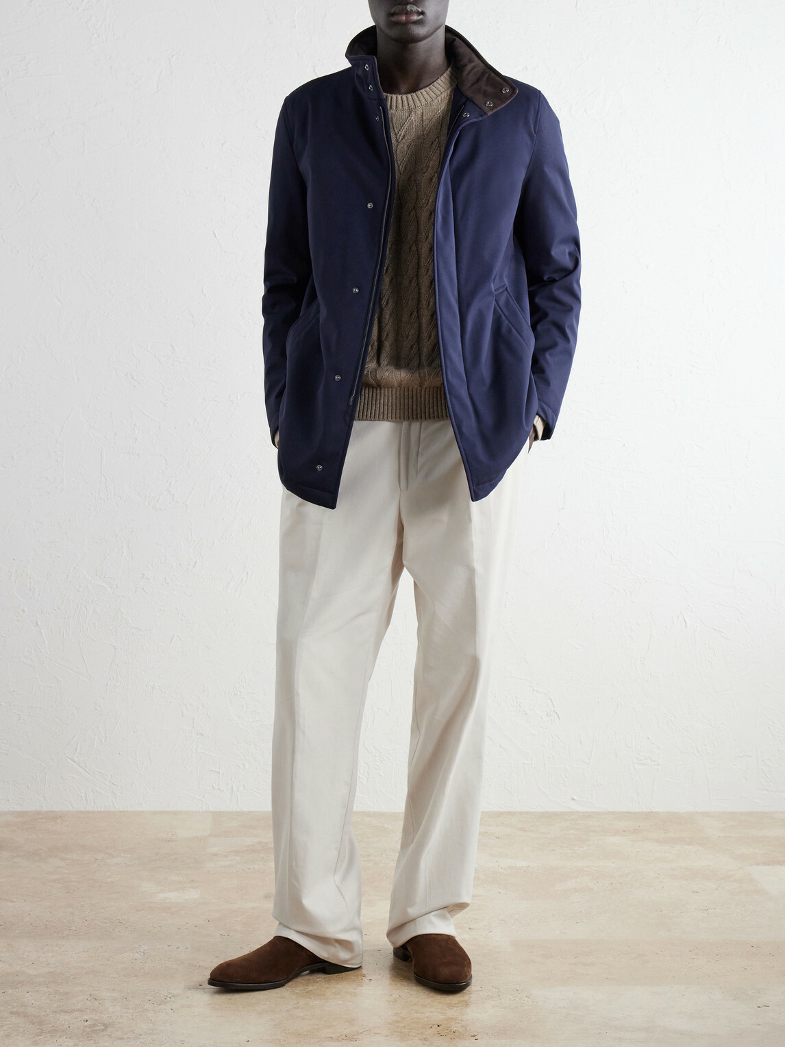 Herno - Twill Jacket - Blue