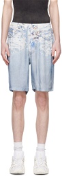 Diesel Blue P-Alston Shorts