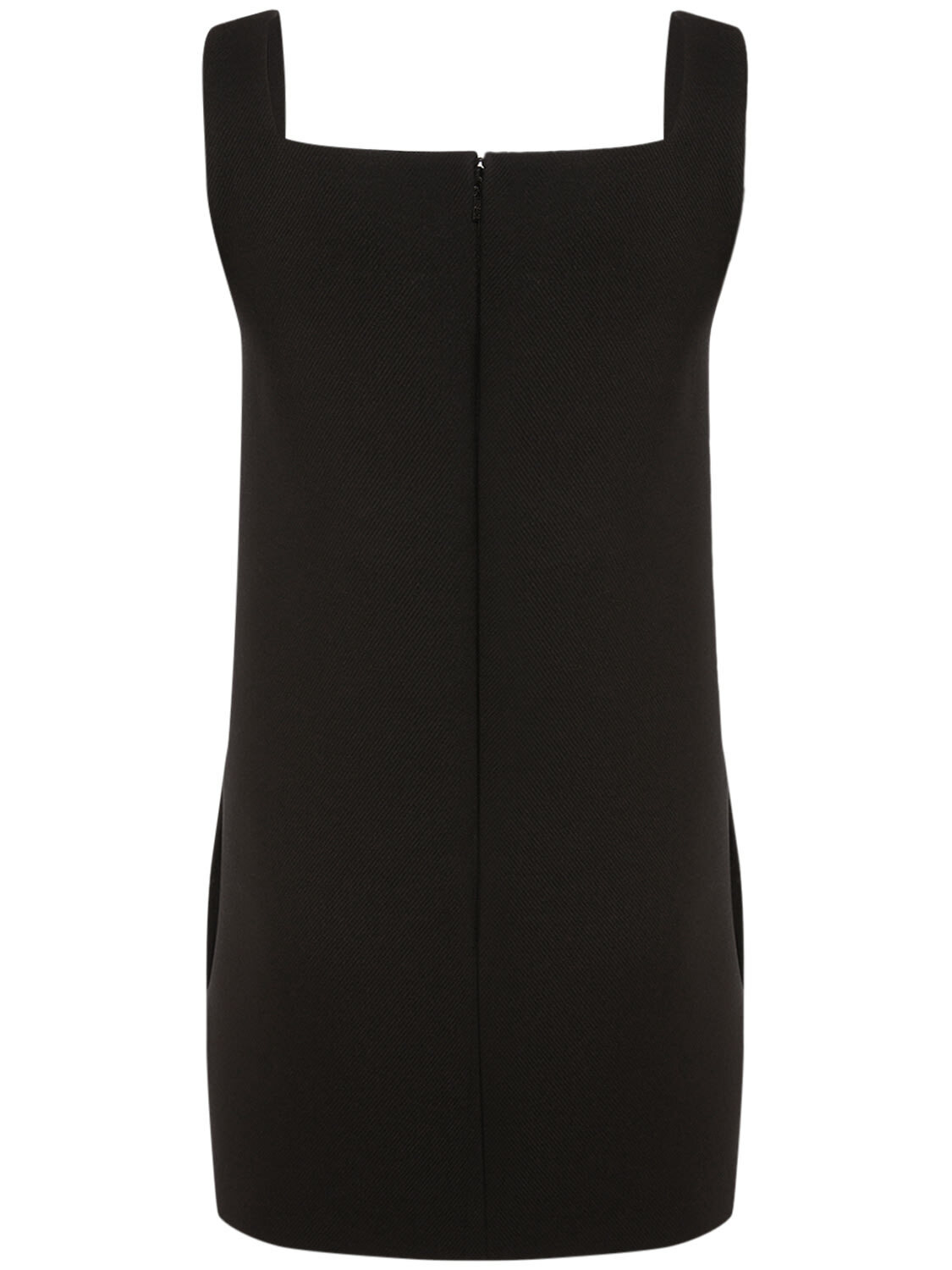 VERSACE - Cavalry Viscose Twill Mini Dress Versace