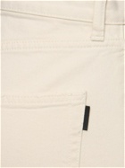 SAINT LAURENT - Cotton Denim Straight Jeans