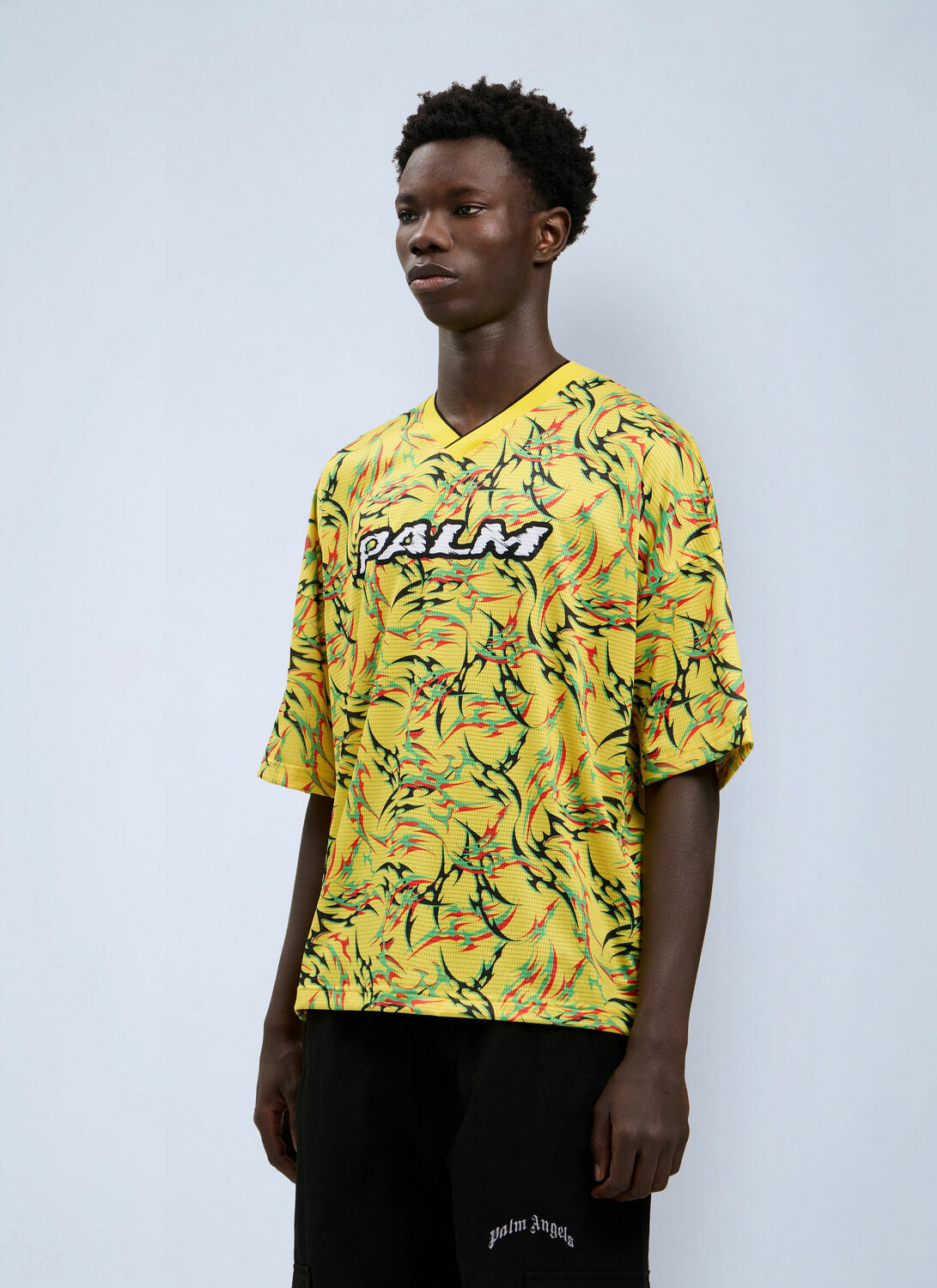 Palm Angels Tribal Allover Palm Sport T-Shirt
