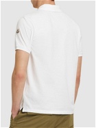 MONCLER Logo Cotton Polo Shirt