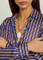 LA Double J Portal 24kt Gold-plated Necklace - One Size