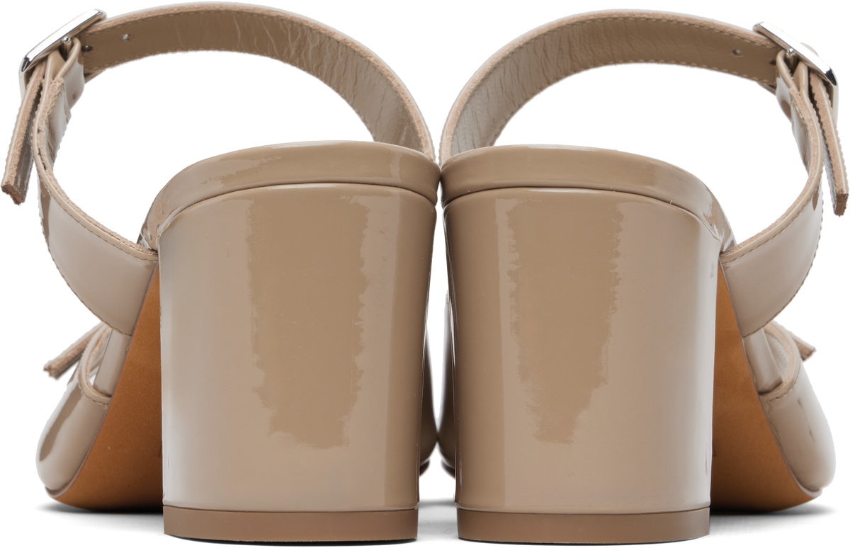 Maryam Nassir Zadeh Beige Una Heeled Sandals
