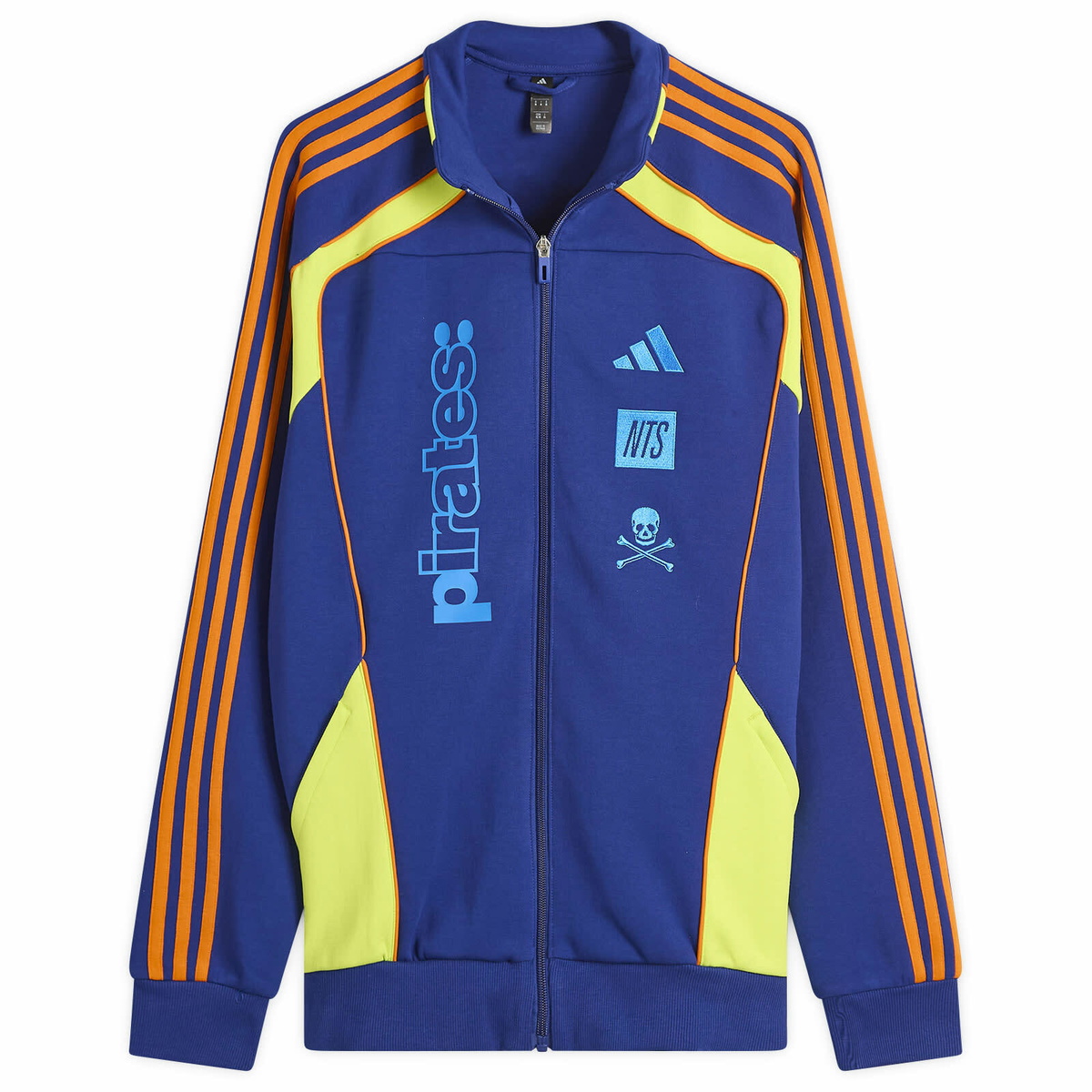 Adidas Orlando Pirates NTS UBP Track Top in Ink/Orange/Yellow