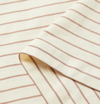 HANDVAERK - Striped Pima Cotton-Jersey T-Shirt - Neutrals