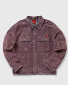 Dickies Opening Ceremony X Dickies Flock Jckt Purple - Mens - Denim Jackets