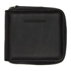 Ann Demeulemeester Black Bozen Zip Around Wallet