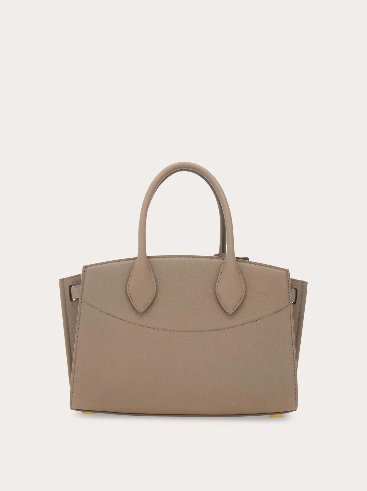 Ferragamo Womens New Ferragamo Studio Soft bag (M) in Beige