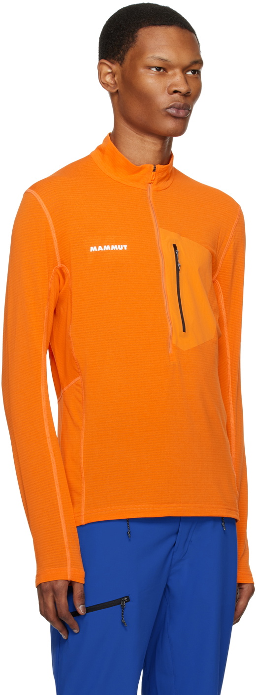 Mammut Orange Aenergy Light ML Sweatshirt
