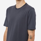 Folk Men's Contrast Sleeve T-Shirt in Blue Slate