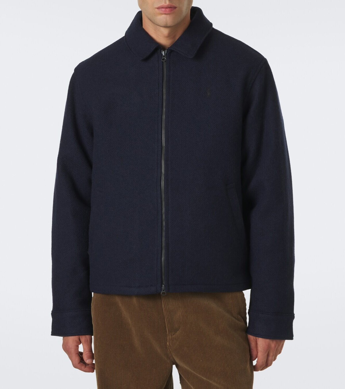 Polo Ralph Lauren Langdon wool tweed blouson jacket