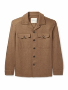 PIACENZA 1733 - Cashmere and Silk-Blend Overshirt - Brown