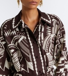 Alémais Lori printed shirt dress