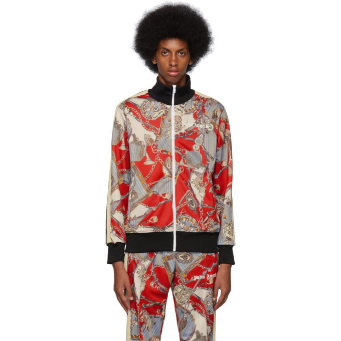 Photo: Palm Angels Multicolor Hot Bridle Track Jacket