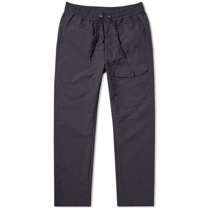 Photo: Nanamica Micro Polyester Taffeta Easy Pants Black