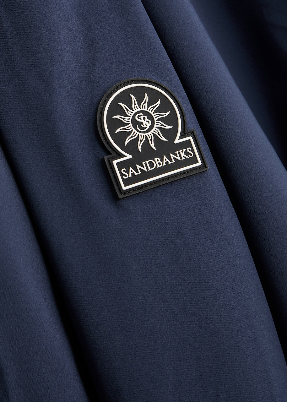Sandbanks Terrace Padded Nylon Parka Navy