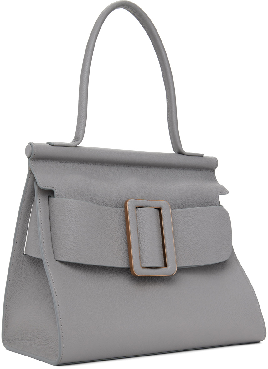 BOYY Gray Karl Soft Top Handle Bag