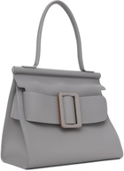 BOYY Gray Karl Soft Top Handle Bag