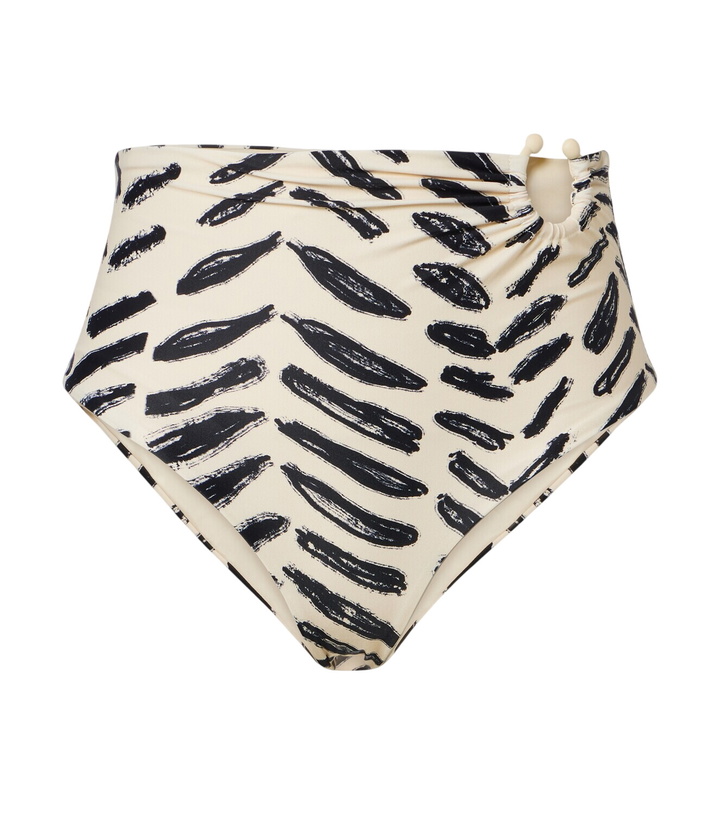 Photo: Johanna Ortiz Gathered printed bikini bottoms