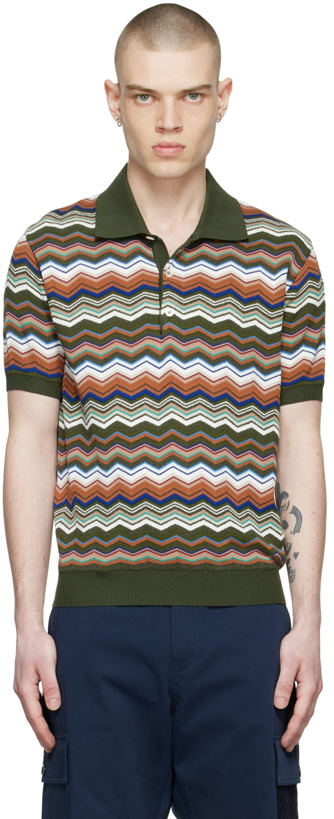 Photo: Missoni Green Cotton Polo