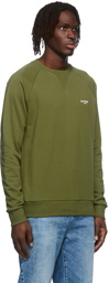 Balmain Green Logo Sweatshirt
