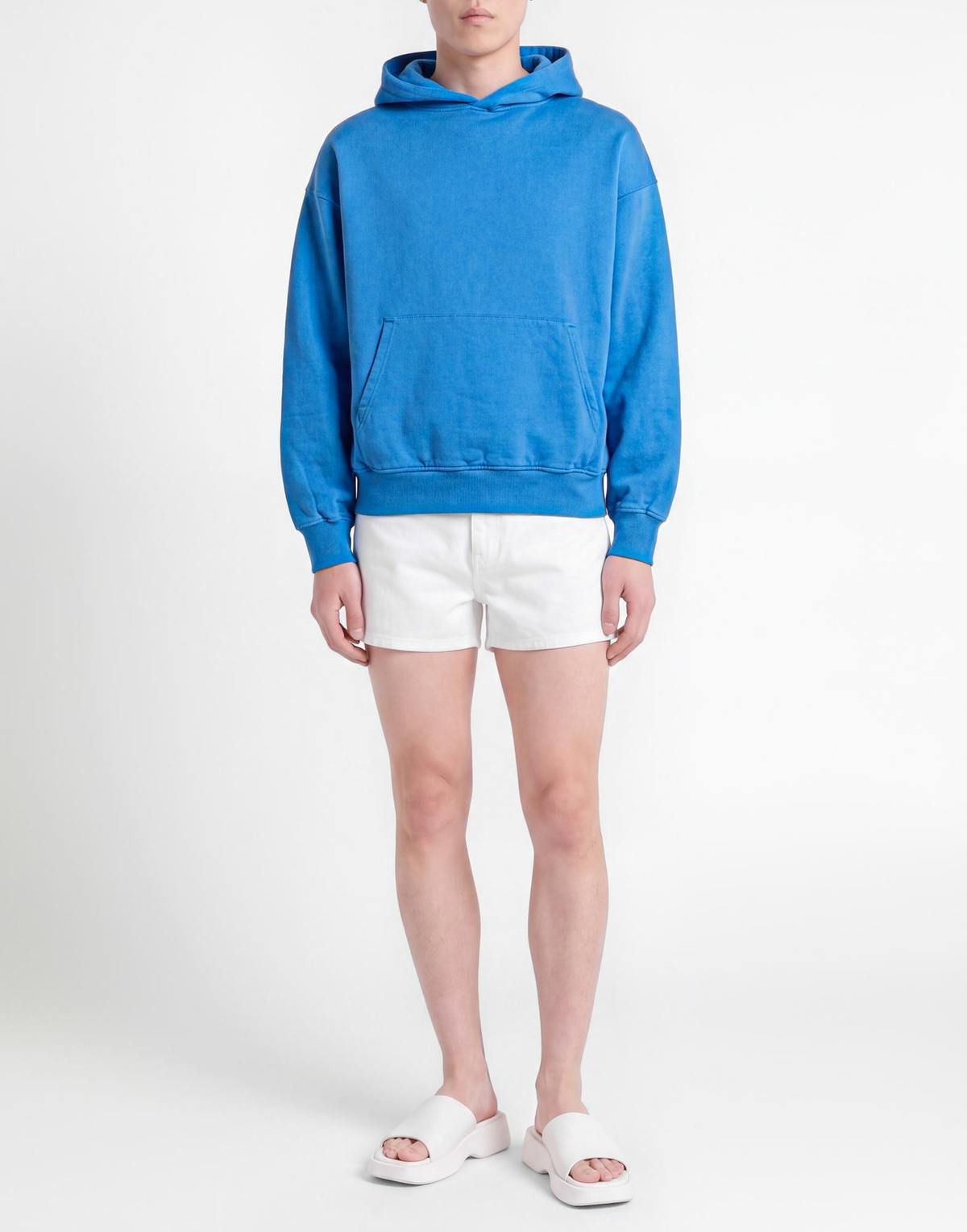Colorful Standard Mens Sweatshirt Azure