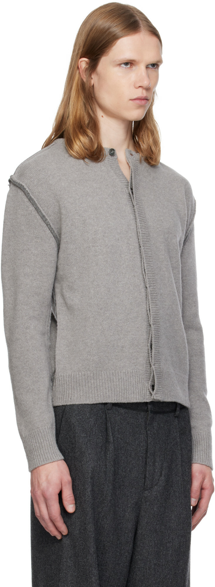 MMIC Gray Arno Cardigan