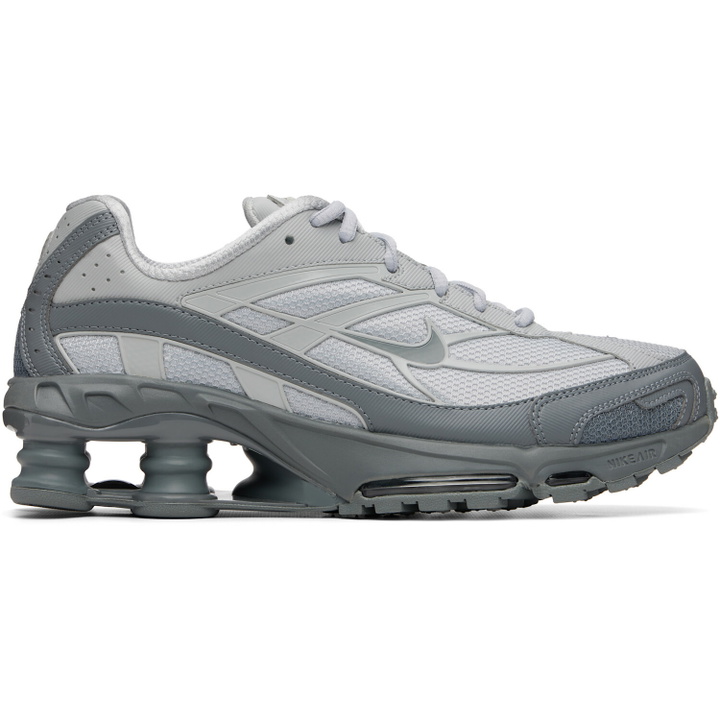 Photo: Nike Gray Shox Ride 2 Sneakers