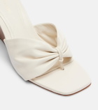 Veronica Beard Leather wedge sandals