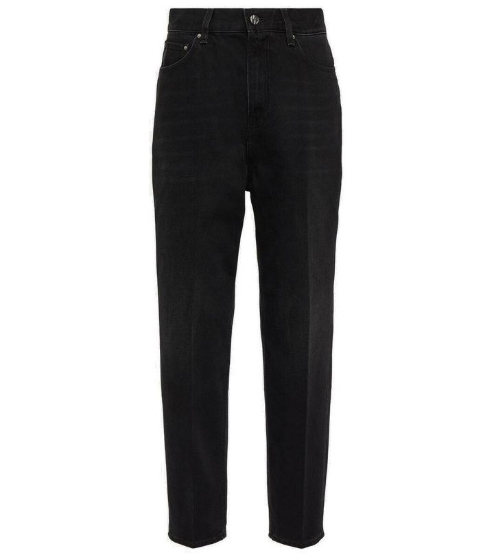 Photo: Toteme Mid-rise tapered jeans
