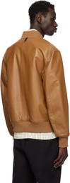 MACKAGE Tan & Khaki Easton-SA Reversible Leather Jacket